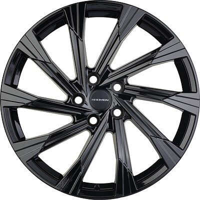 Khomen Wheels KHW1901 7.5x19 5x108 ET 33 Dia 60.1 BLACK