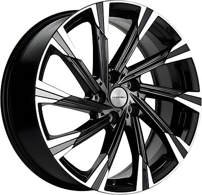 Khomen Wheels KHW1901 (Haval 7/7x) 7.5x19 5x114.3 ET 40 Dia 64.1 Black-FP