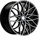 Khomen Wheels KHW1902 (A4/5/6/7/Q3/Q8) 8.5x19 5x112 ET 30 Dia 66.6 Black-FP Khomen Wheels KHW1902 (A4/5/6/7/Q3/Q8) 8.5x19 5x112 ET 30 Dia 66.6 Black-FP