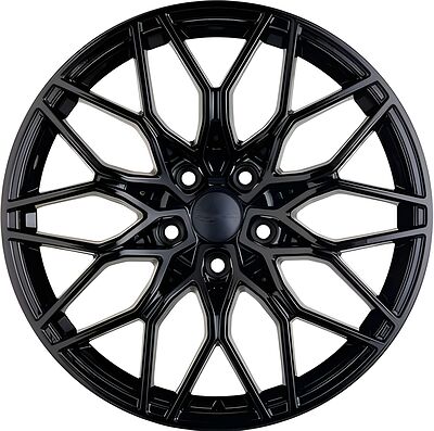 Khomen Wheels KHW1902 BMW Front 8x19 5x120 ET 30 Dia 72 Black
