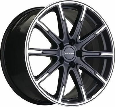 Khomen Wheels KHW1903 (MB A/C/E/S Class) 8.5x19 5x112 ET 46 Dia 66.6 Black-FP matt