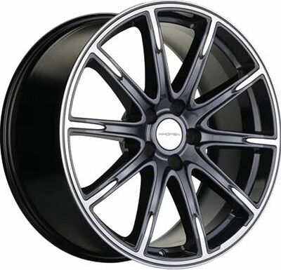 Khomen Wheels KHW1903 (MB A/C/E/S Class) 8.5x19 5x112 ET 46 Dia 66.6 Gray-FP