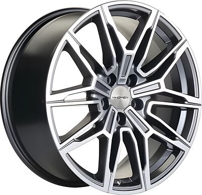 Khomen Wheels KHW1904 BMW Front 8.5x19 5x112 ET 30 Dia 66.6 Black matt
