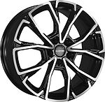 Khomen Wheels KHW1907 (Exeed VX/TXL) 7.5x19 5x108 ET 36 Dia 65.1 Black-FP Khomen Wheels KHW1907 (Exeed VX/TXL) 7.5x19 5x108 ET 36 Dia 65.1 Black-FP