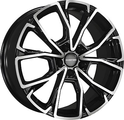 Khomen Wheels KHW1907 (Haval Dargo) 7.5x19 5x114.3 ET 40 Dia 66.5 Black-FP