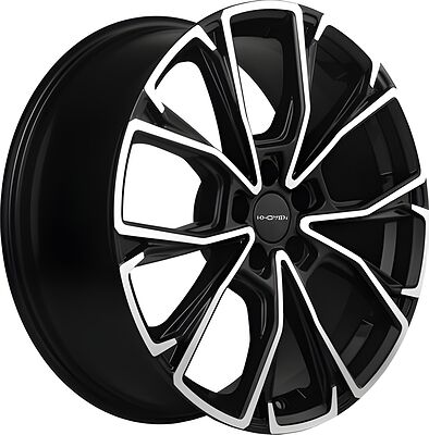 Khomen Wheels KHW1907 (Hyundai Tucson) 7.5x19 5x114.3 ET 51 Dia 67.1 Black-FP