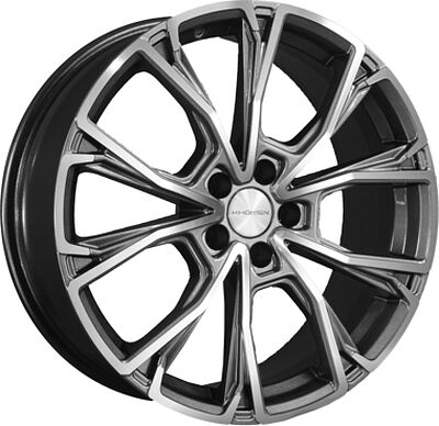 Khomen Wheels KHW1907 (OMODA C5) 7.5x19 5x108 ET 33 Dia 60.1 Gray-FP