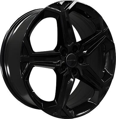 Khomen Wheels KHW1909 (Haval Dargo) 7.5x19 5x114.3 ET 40 Dia 66.6 Black