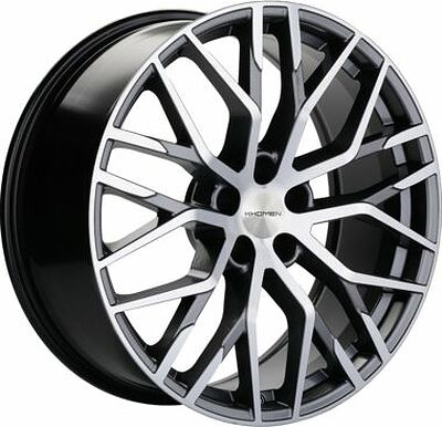 Khomen Wheels KHW2005 (A6) 8.5x20 5x112 ET 37 Dia 66.5 Gray-FP
