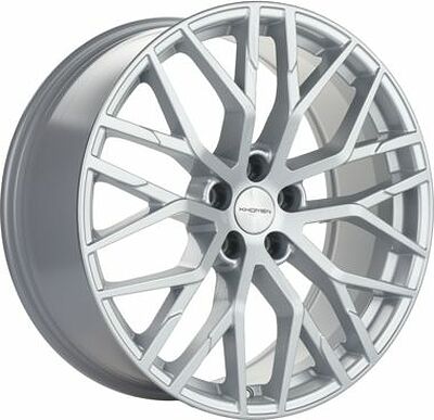 Khomen Wheels KHW2005 (RX) 8.5x20 5x114.3 ET 30 Dia 60.1 Brilliant Silver-FP