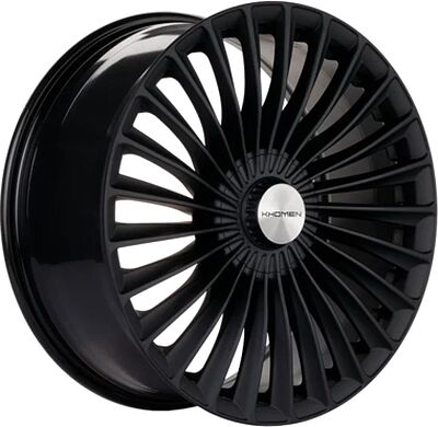Khomen Wheels KHW2008 (S-class Front) 8.5x20 5x112 ET 43 Dia 66.6 Black matt