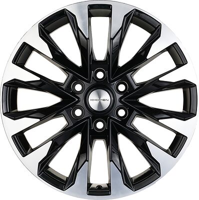 Khomen Wheels KHW2010 8x20 6x114.3 ET 40 Dia 67.1 BLACK-FP