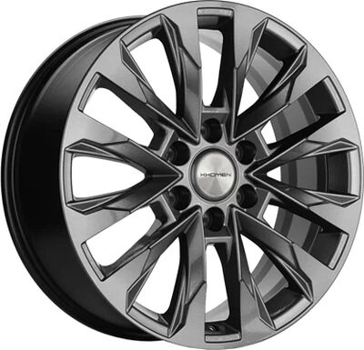 Khomen Wheels KHW2010 8x20 6x139.7 ET 36 Dia 100.1 GRAY