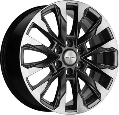 Khomen Wheels KHW2010 8x20 6x139.7 ET 25 Dia 106.1 GRAY-FP