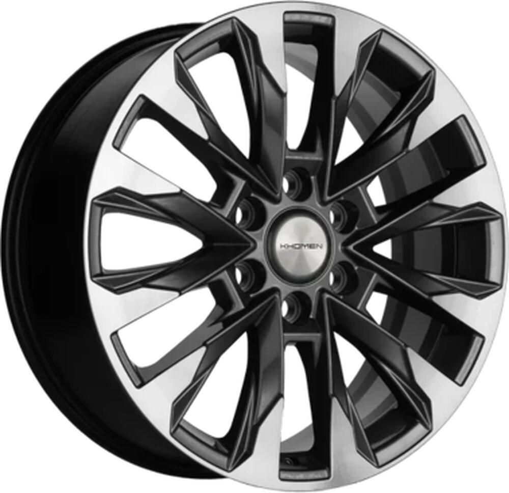 Khomen Wheels KHW2010 8x20 6x139.7 ET 35 Dia 95.1 Gray-FP