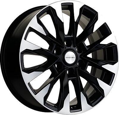 Khomen Wheels KHW2010 (LC 300 Tuning) 8x20 6x139.7 ET 45 Dia 95.1 Black-FP
