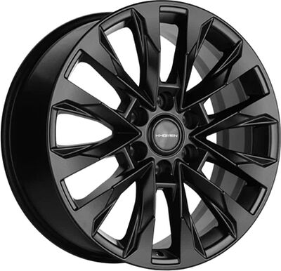 Khomen Wheels KHW2010 (LC 300 Tuning) 8x20 6x139.7 ET 45 Dia 95.1 Black matt
