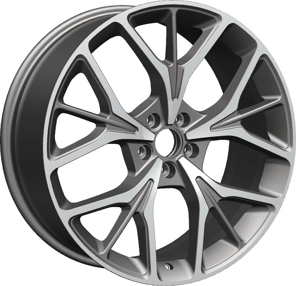 Khomen Wheels KHW2012 8x20 5x108 ET 46 Dia 63.4 GRAY-FP