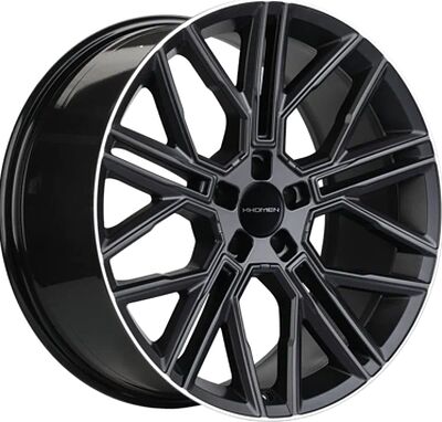 Khomen Wheels KHW2101 (E-tron) 9.5x21 5x112 ET 36 Dia 66.6 Black matt MR