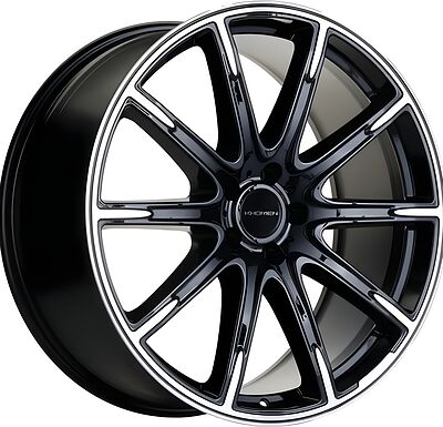 Khomen Wheels KHW2102 (GLS class) 10.5x21 5x112 ET 30 Dia 66.6 Black-FP