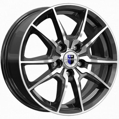 КиК Адамар 6.5x16 5x100 ET 40 Dia 67.1 алмаз черный