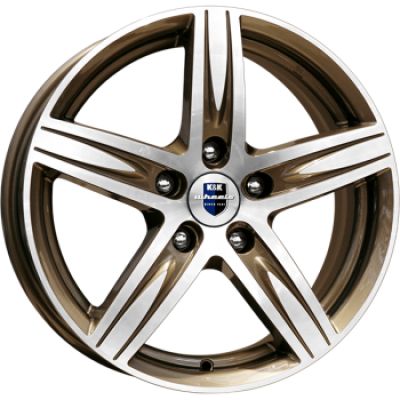 КиК Андорра 6x15 5x100 ET 38 Dia 67.1 алмаз брасс