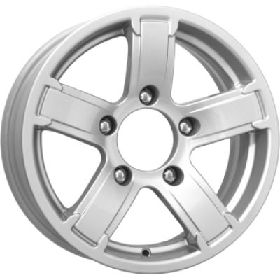 КиК Ангара 6.5x15 5x139.7 ET 40 Dia 95.3 сильвер