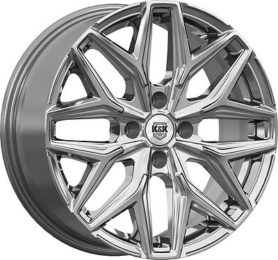 КиК Ариус 7x17 5x108 ET 40 Dia 54.1 дарк платинум