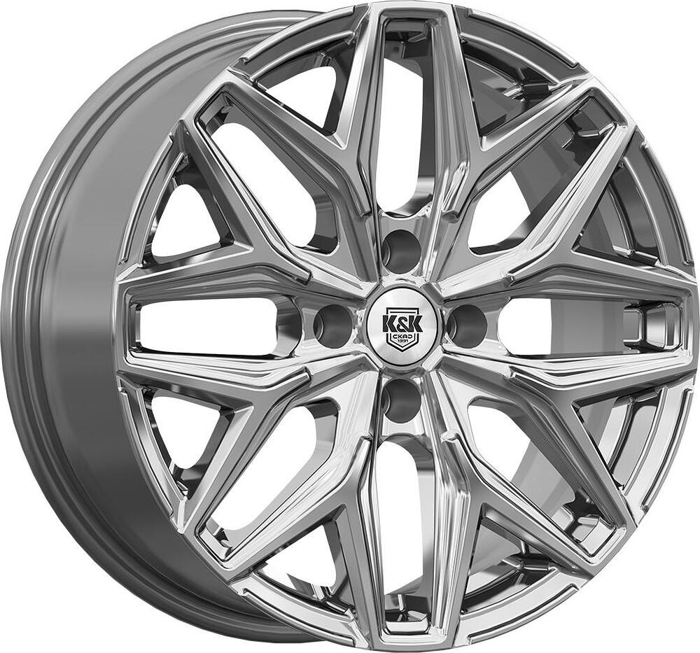 КиК Ариус 7x17 5x110 ET 40 Dia 67.1 дарк платинум
