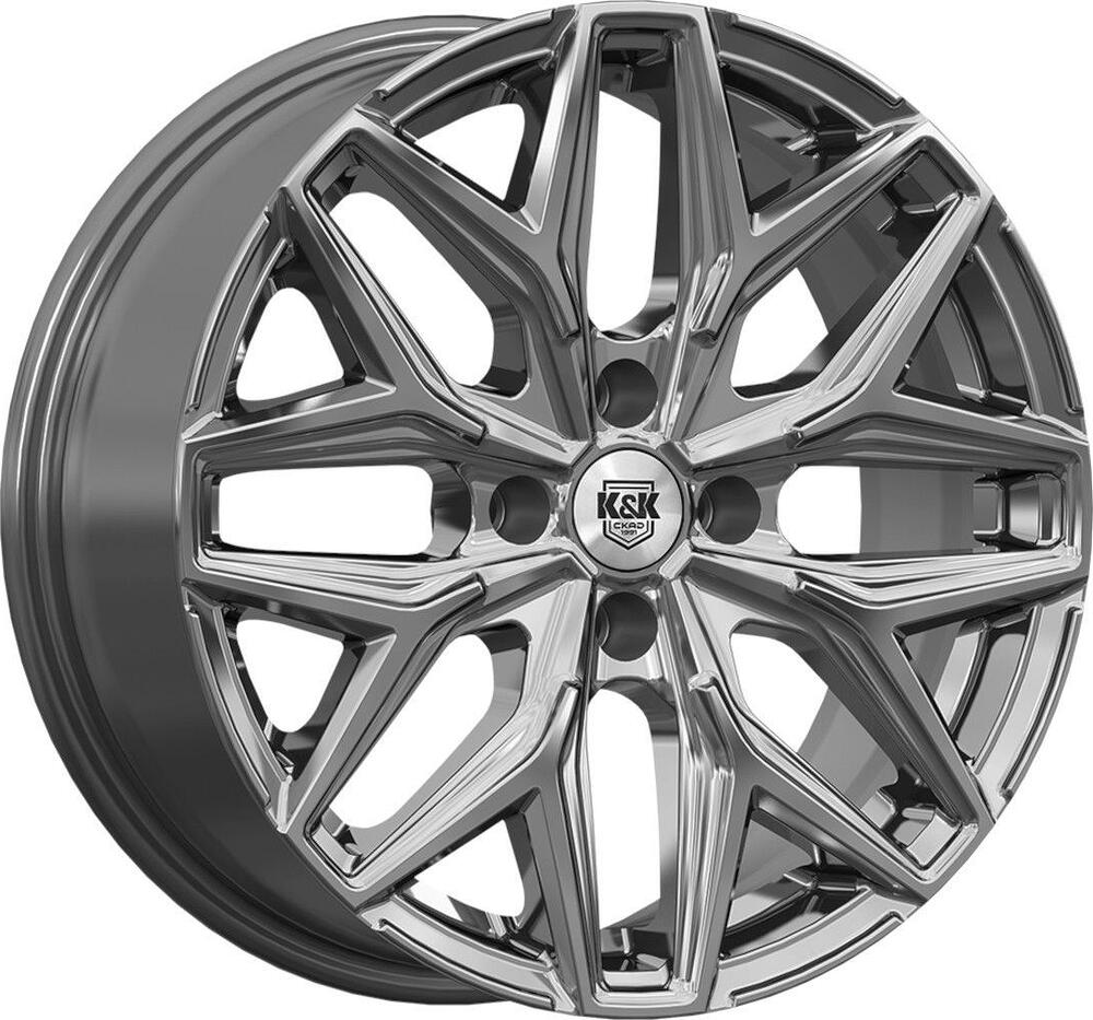 КиК Ариус 7x17 5x112 ET 40 Dia 57.1 сильвер