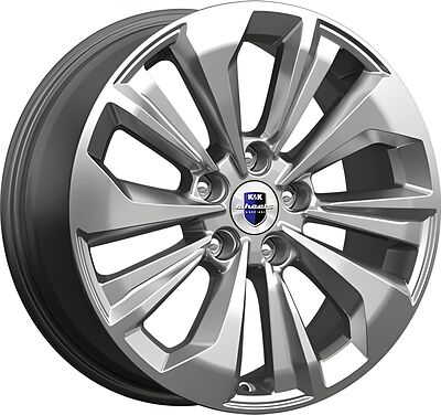 КиК Авиор 7x17 5x108 ET 40 Dia 65.1 брайт дарк платинум
