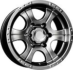 КиК Байконур 7x15 5x139.7 ET -5 Dia 110.1 дарк платинум