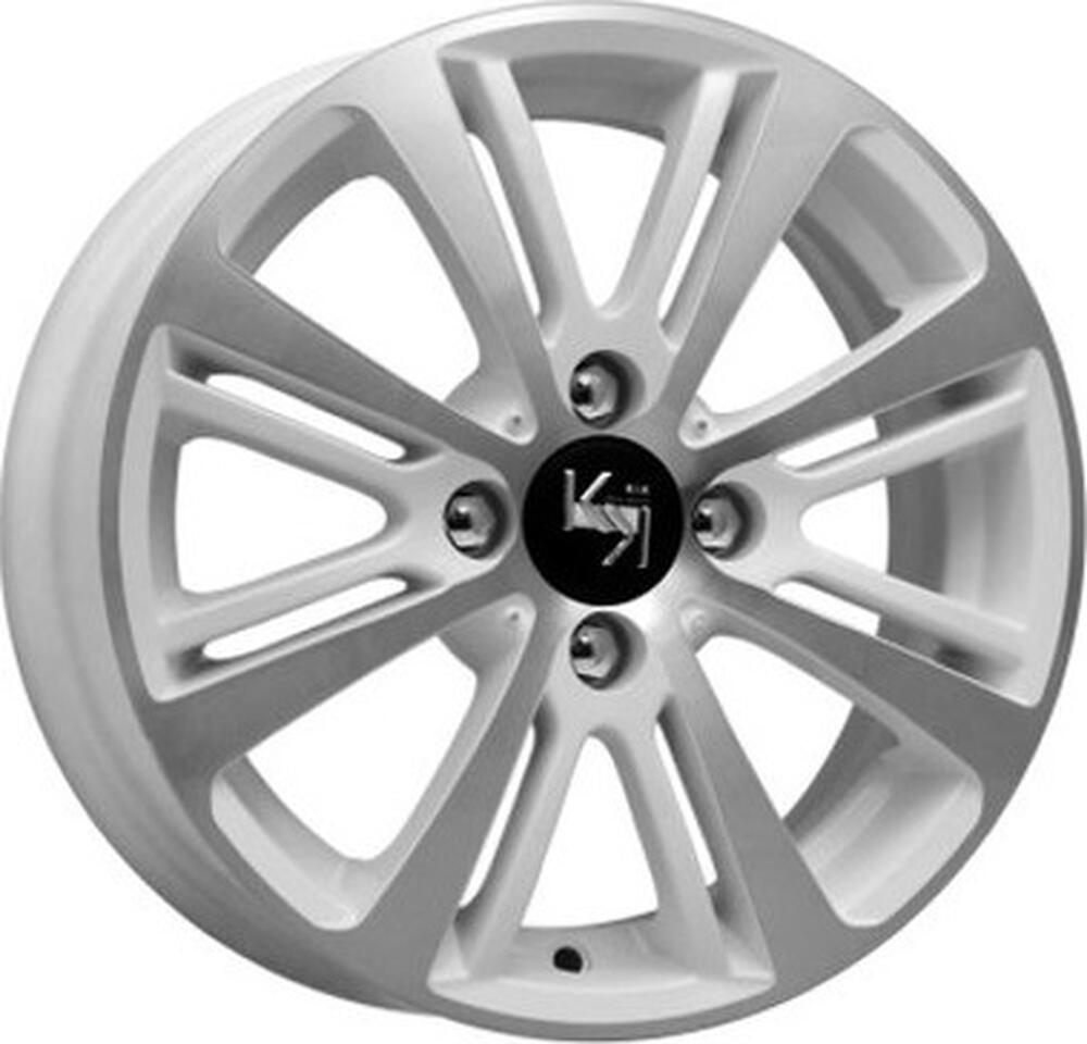 КиК Беринг 5.5x14 4x98 ET 35 Dia 58.5 алмаз вайт