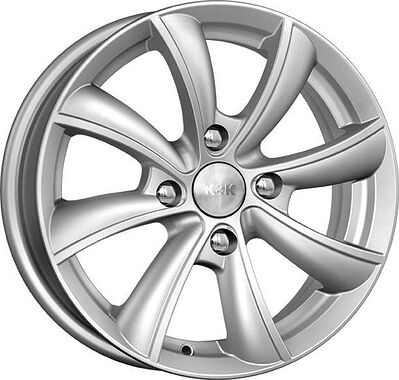 КиК Бриз 5.5x14 4x100 ET 43 Dia 60.1 сильвер
