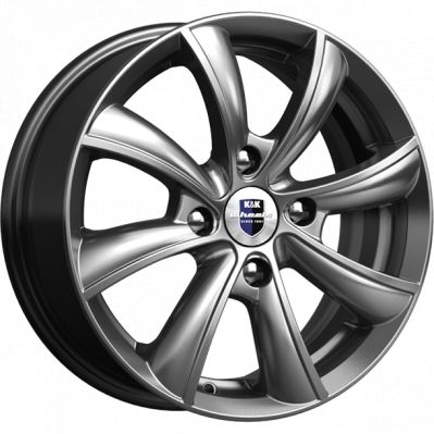 КиК Бриз 5.5x14 4x98 ET 35 Dia 58.6 дарк платинум