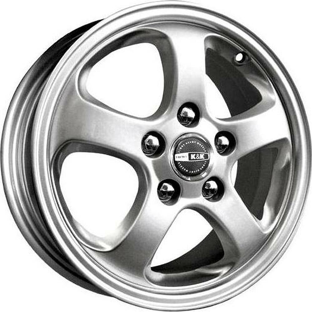 КиК Энигма 6x15 5x110 ET 50 Dia 65.1 сильвер