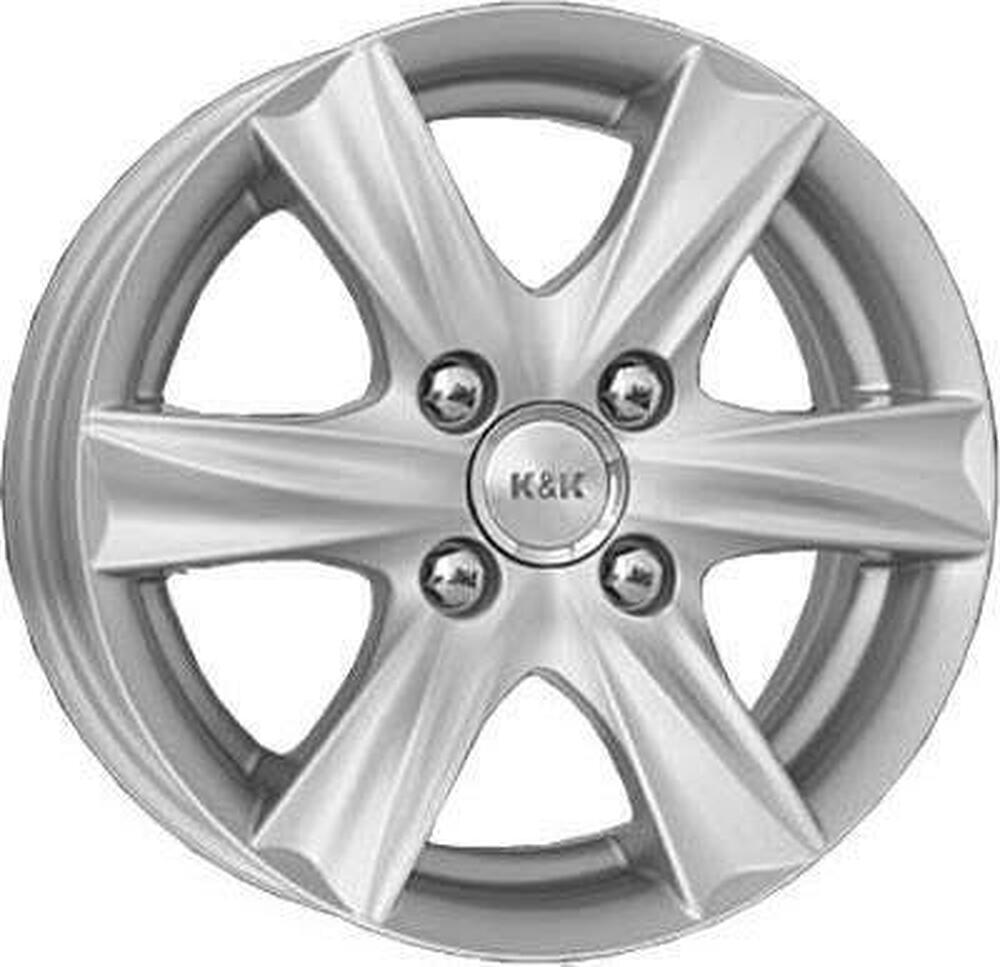 КиК Фиера 5x13 4x98 ET 35 Dia 58.6 сильвер