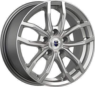 КиК Фрост 6.5x15 5x100 ET 45 Dia 67.1 дарк платинум