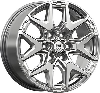 КиК Гангут 7.5x18 6x139.7 ET 40 Dia 92.5 дарк платинум