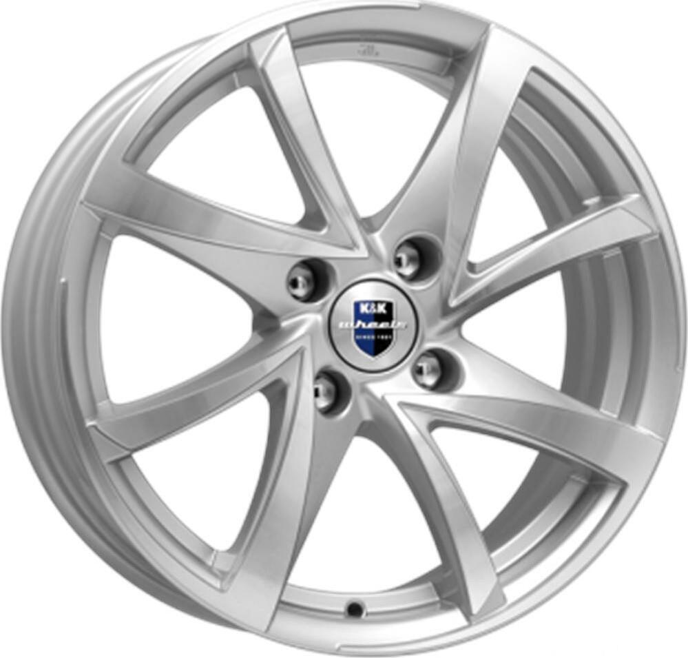 КиК Игуана 7x17 5x108 ET 48 Dia 63.35 сильвер