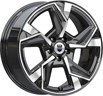 КиК Кайан 7.5x18 5x115 ET 43 Dia 70.2 сильвер