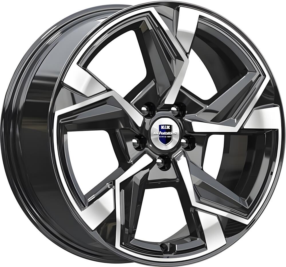 КиК Кайан 7.5x18 5x110 ET 37 Dia 65.1 сильвер