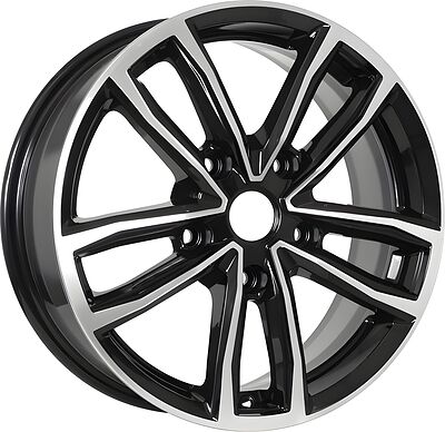 КиК Каланг 6.5x17 5x114.30 ET 45 Dia 54.10 алмаз черный