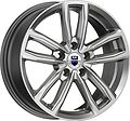 КиК Каланг 6.5x17 5x139.7 ET 40 Dia 98.1 дарк платинум