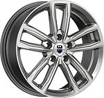 КиК Каланг 6.5x17 5x112 ET 43 Dia 66.6 дарк платинум