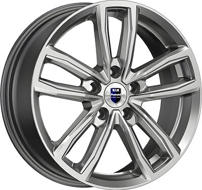 КиК Каланг 6.5x17 5x139.7 ET 40 Dia 98.1 дарк платинум