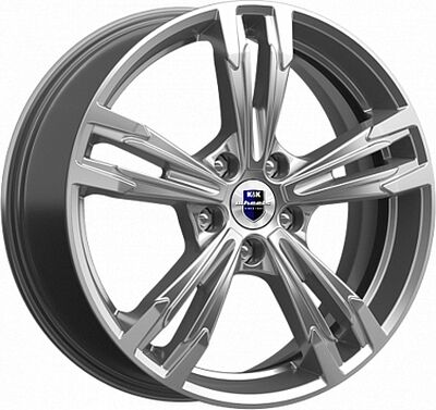 КиК Karrera Light 7x18 5x114.3 ET 38 Dia 67.1 брайт дарк платинум