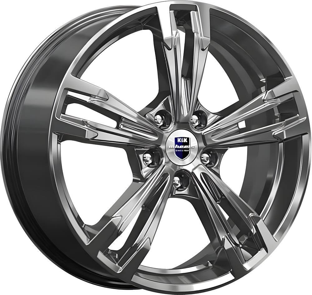 КиК Karrera Light 7x18 5x112 ET 43 Dia 57.1 сильвер