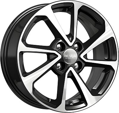 КиК KC861 ZV 15_Solaris 6x15 4x100 ET 48 Dia 54.1 алмаз черный