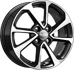 КиК КС861 ZV 15_Vesta 6x15 4x100 ET 50 Dia 60.1 алмаз черный